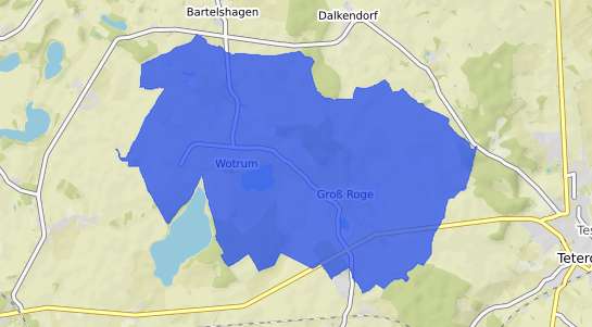 Bodenrichtwertkarte Gross Roge